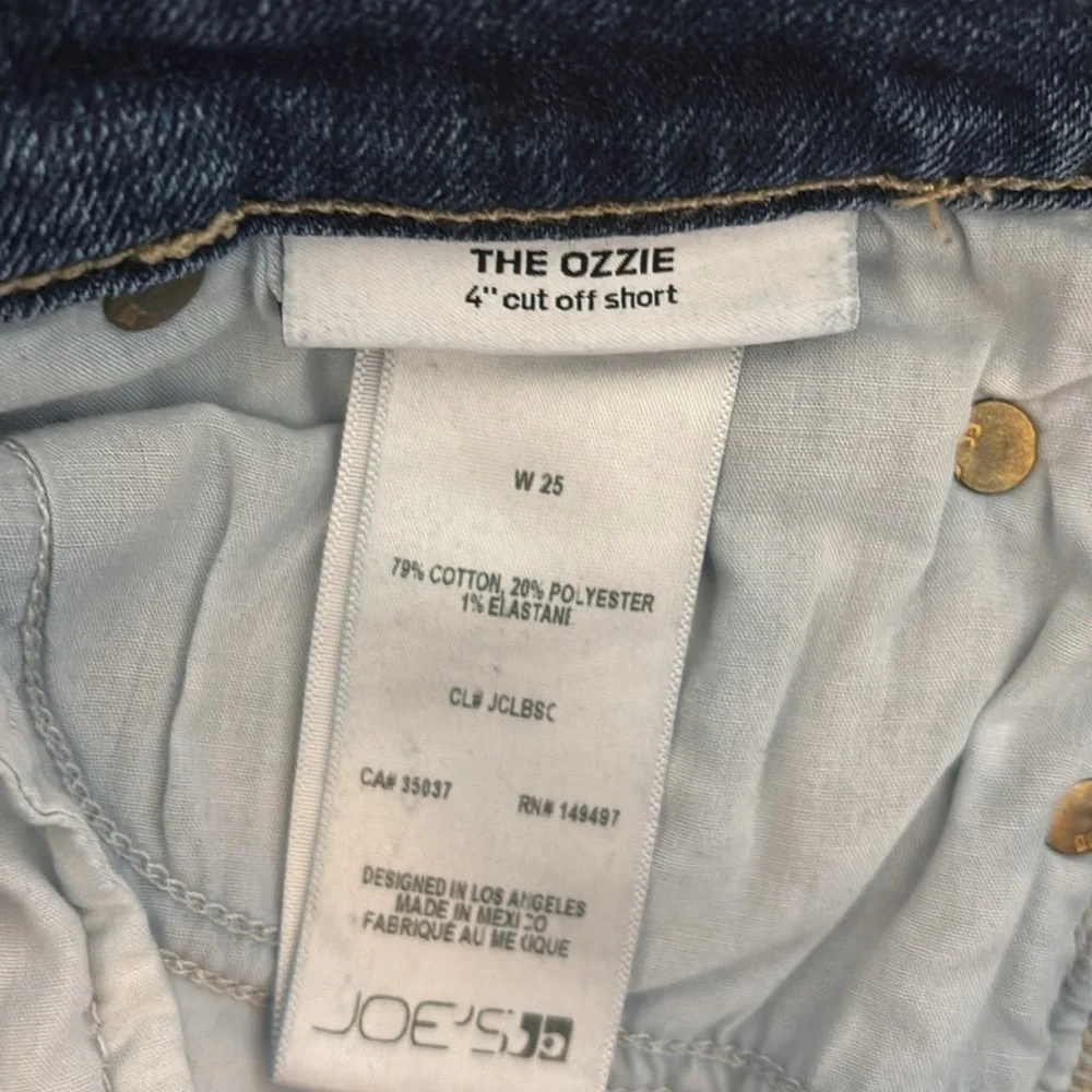 Joe's Jeans Blue Denim Shorts - Picture 4 of 4